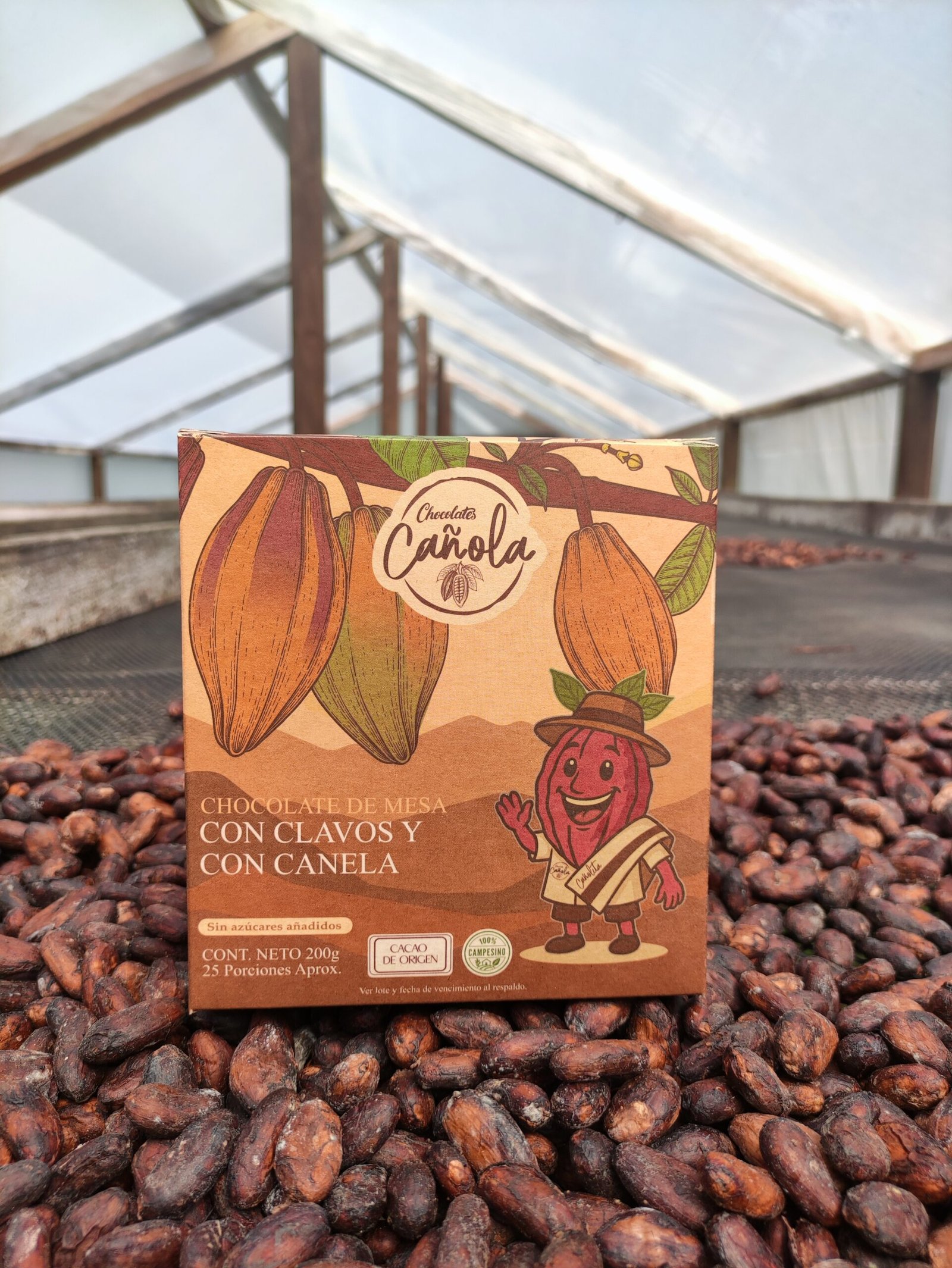 Chocolate de Mesa Clavos y Canela 200g