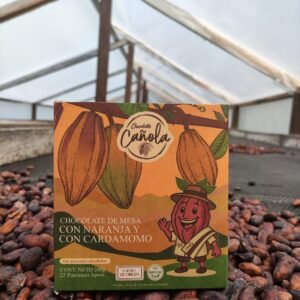 Chocolate de Mesa con Naranja y Cardamomo 200g